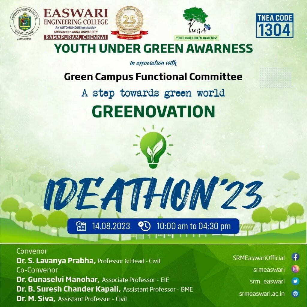 Ideathon event on ‘Greenovation’