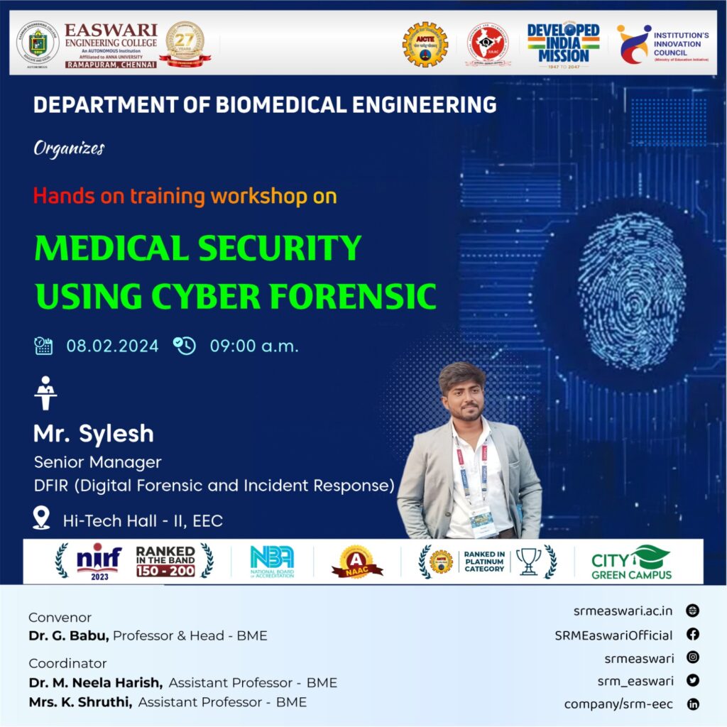 Medical Security Using Cyber Forensic