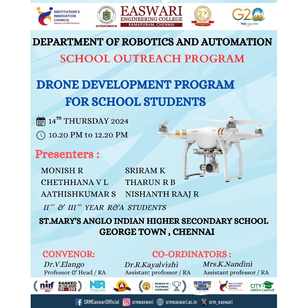 DRONE DEVELOPMENT PROGRAM FOR SCHOOL STUDENTS
