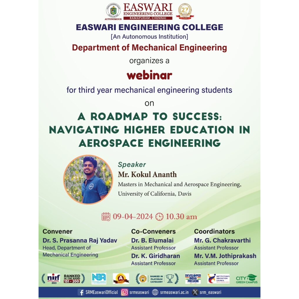 A roadmap to success: Navigating higher education in Aerospace Engineering