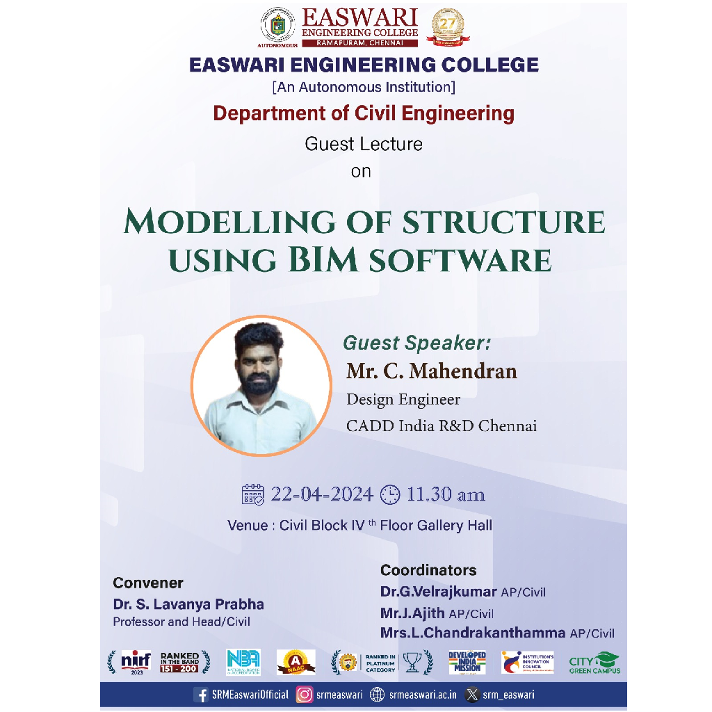Modelling of structure using BIM Software